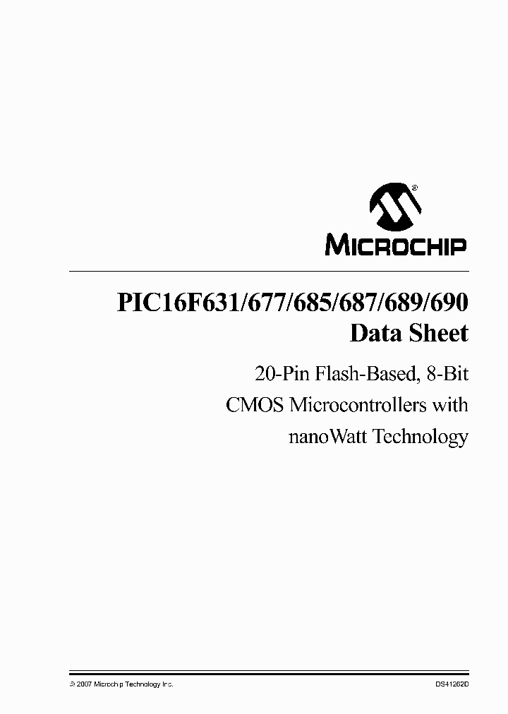 PIC16F685-IMLQTP_552776.PDF Datasheet