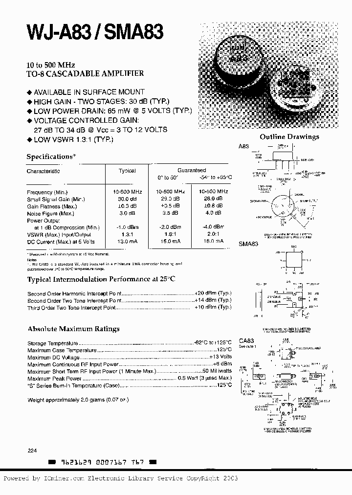 WJ-A83_554317.PDF Datasheet