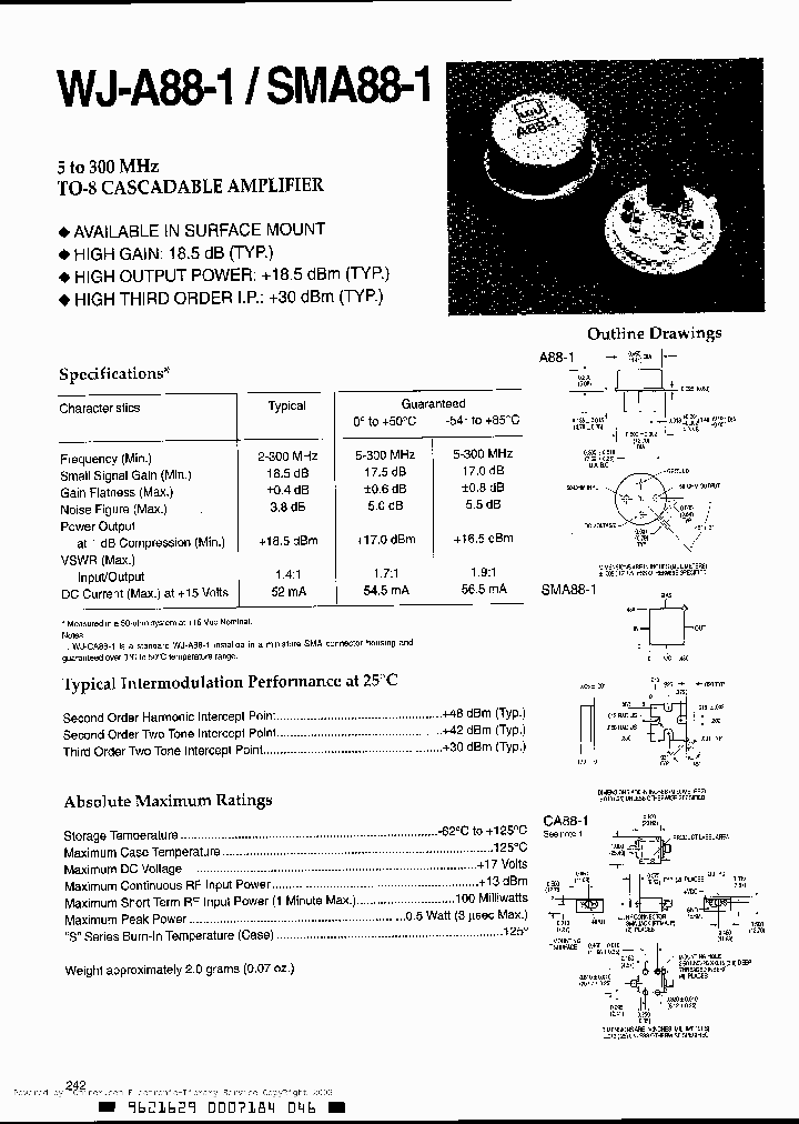 WJ-A88-1_554332.PDF Datasheet