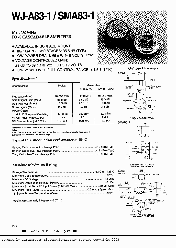 WJ-A83-1_554328.PDF Datasheet