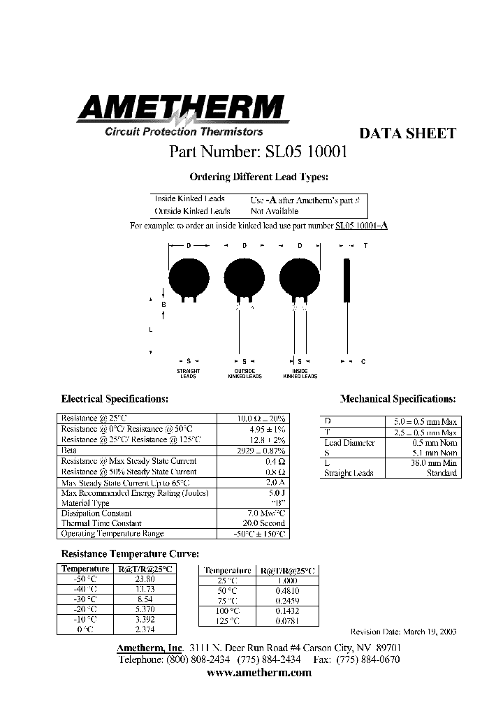 SL0510001_556170.PDF Datasheet