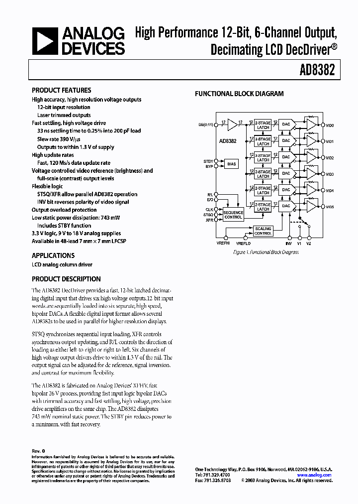 AD8382ACP_557048.PDF Datasheet