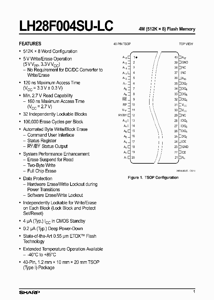 LH28F004SU-LC_512766.PDF Datasheet