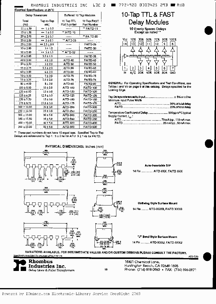 FAITD25J_559844.PDF Datasheet