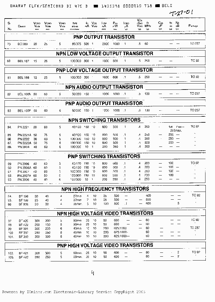 BEL187_560467.PDF Datasheet