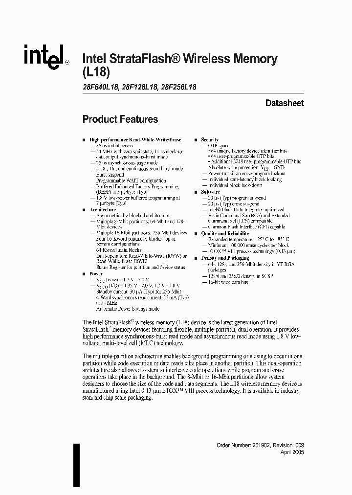 GE28F256L18T85_560613.PDF Datasheet