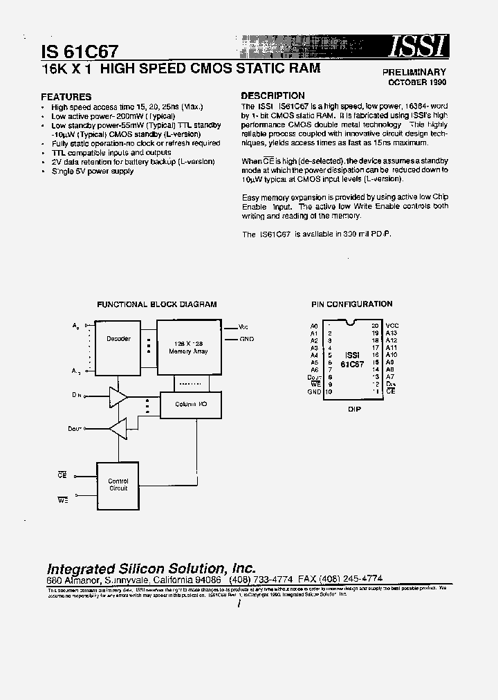 IS61C67-L15N_560415.PDF Datasheet