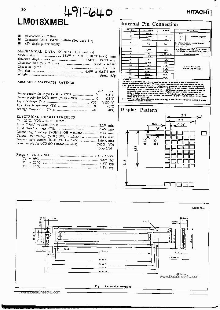 LM018XMBL_516779.PDF Datasheet