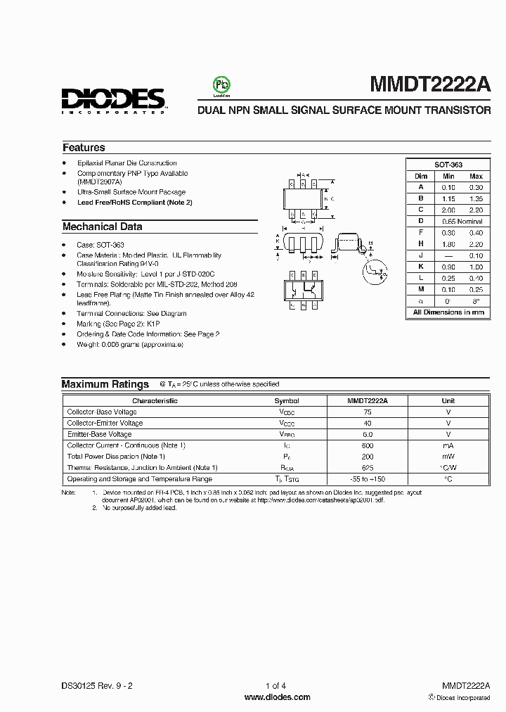 MMDT2222A-7-F_560858.PDF Datasheet