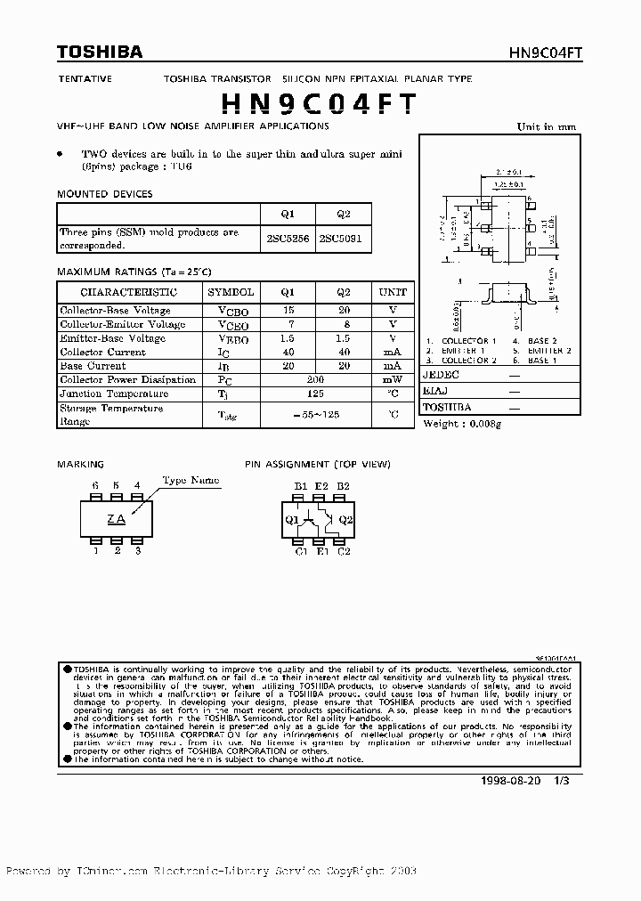 HN9C04FT_562225.PDF Datasheet