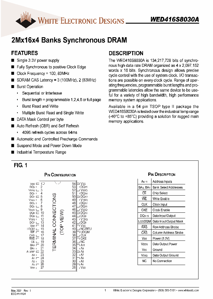 WED416S8030A-SI_562214.PDF Datasheet