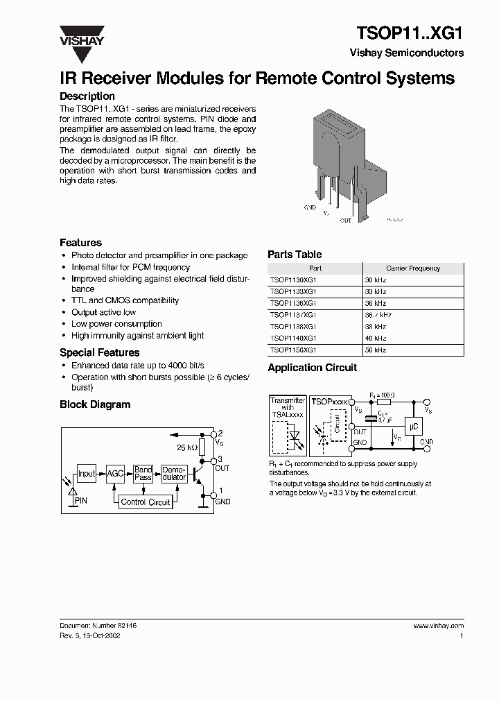 TSOP11XG1_662980.PDF Datasheet