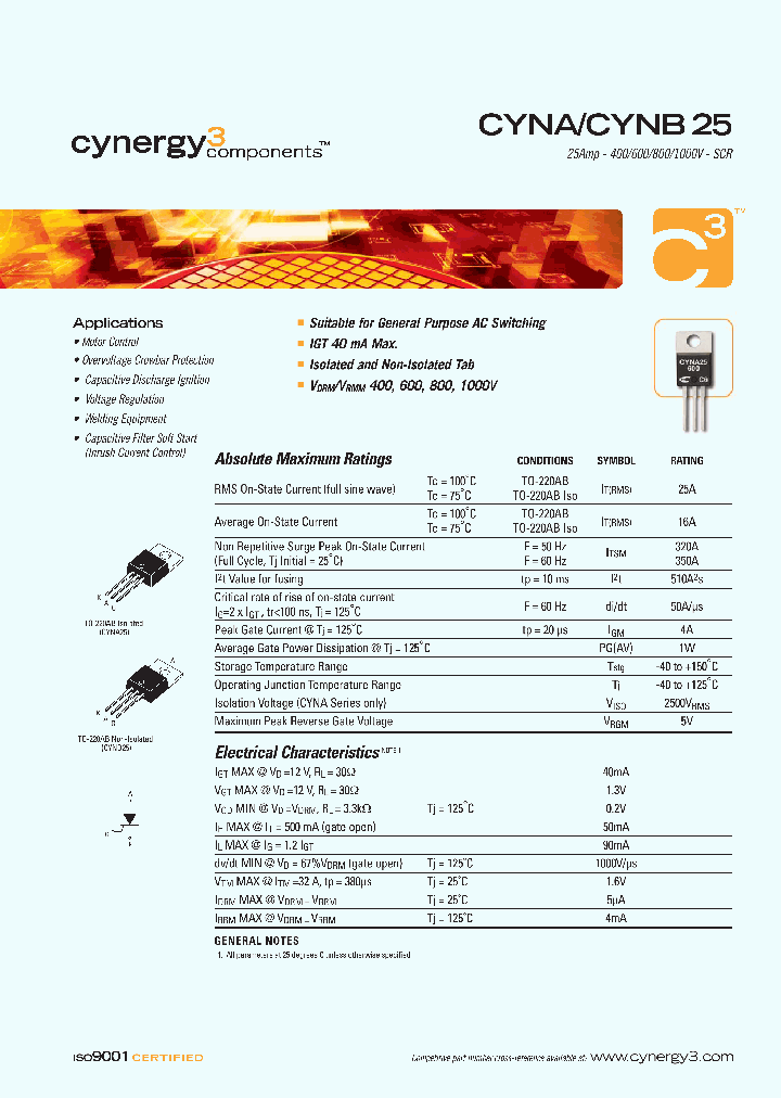 CYNA25-1000_568384.PDF Datasheet