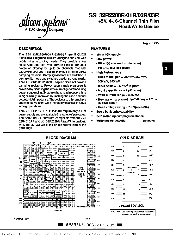 SSI32R2203RX6CL_572643.PDF Datasheet