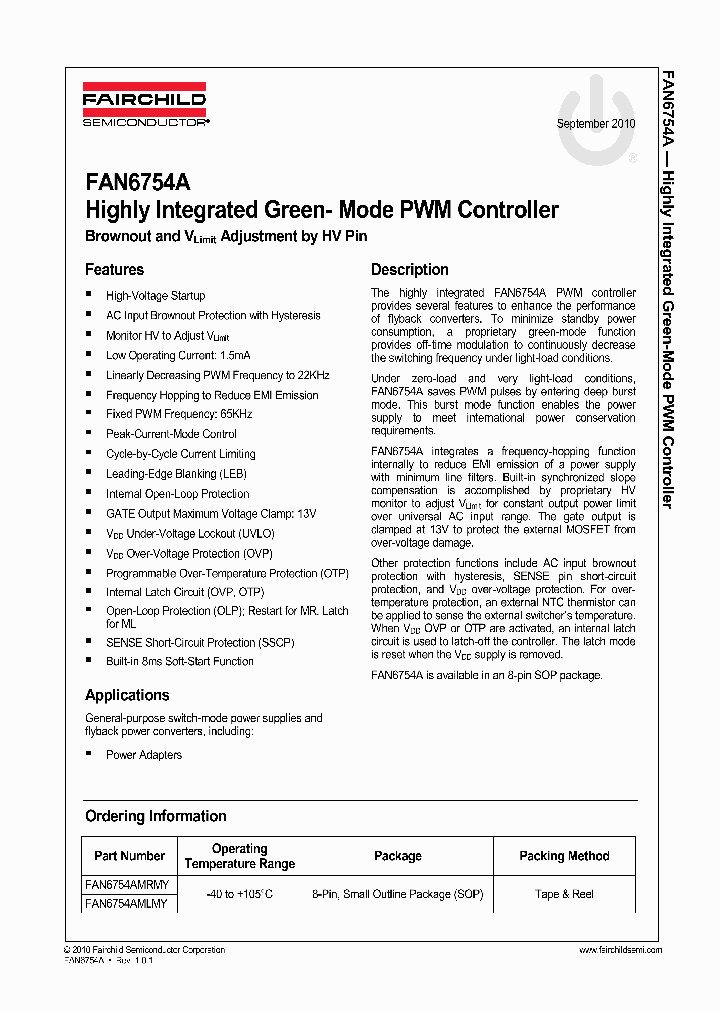 FAN6754AMRMY_575461.PDF Datasheet