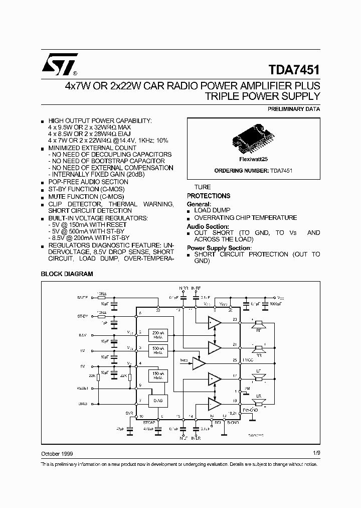 TDA7451_690366.PDF Datasheet