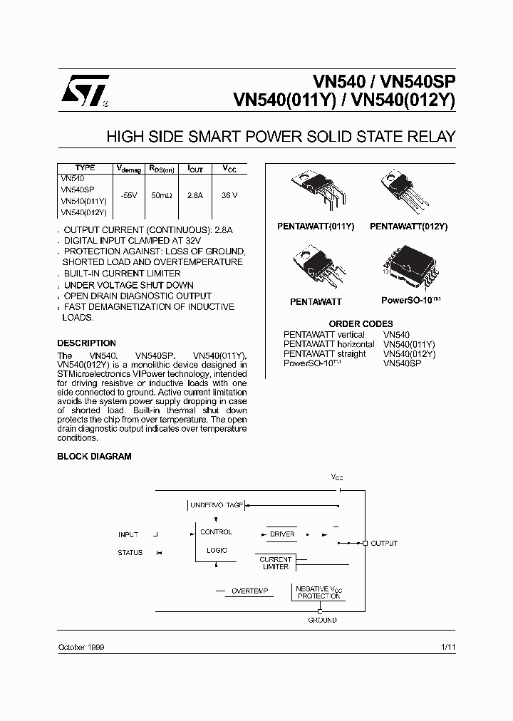 VN540-011Y_691729.PDF Datasheet