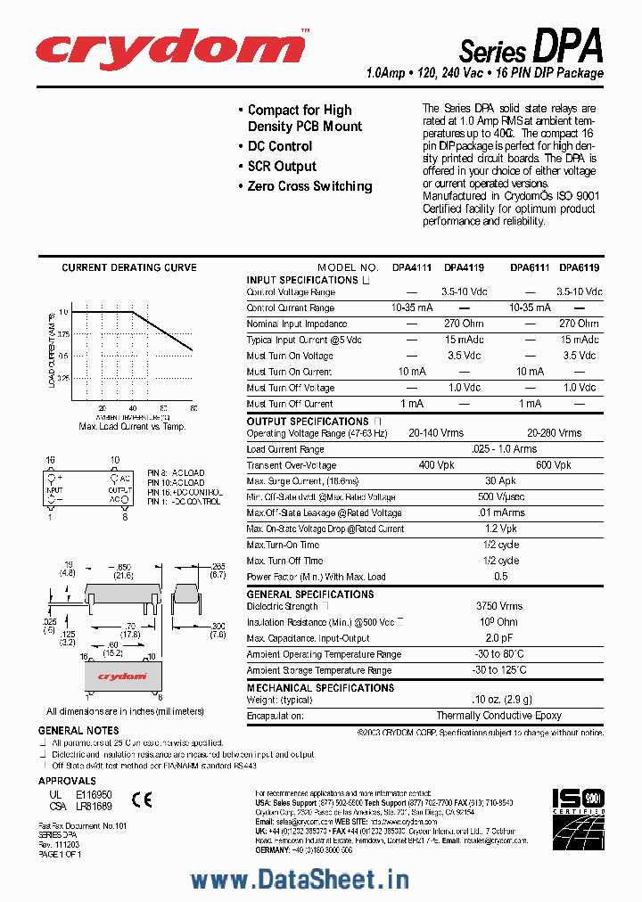 DPA4111_541017.PDF Datasheet