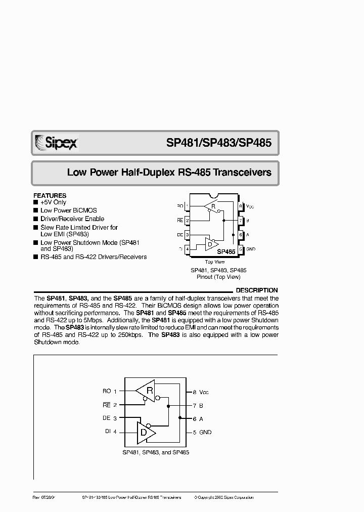 SP485CNTR_583991.PDF Datasheet