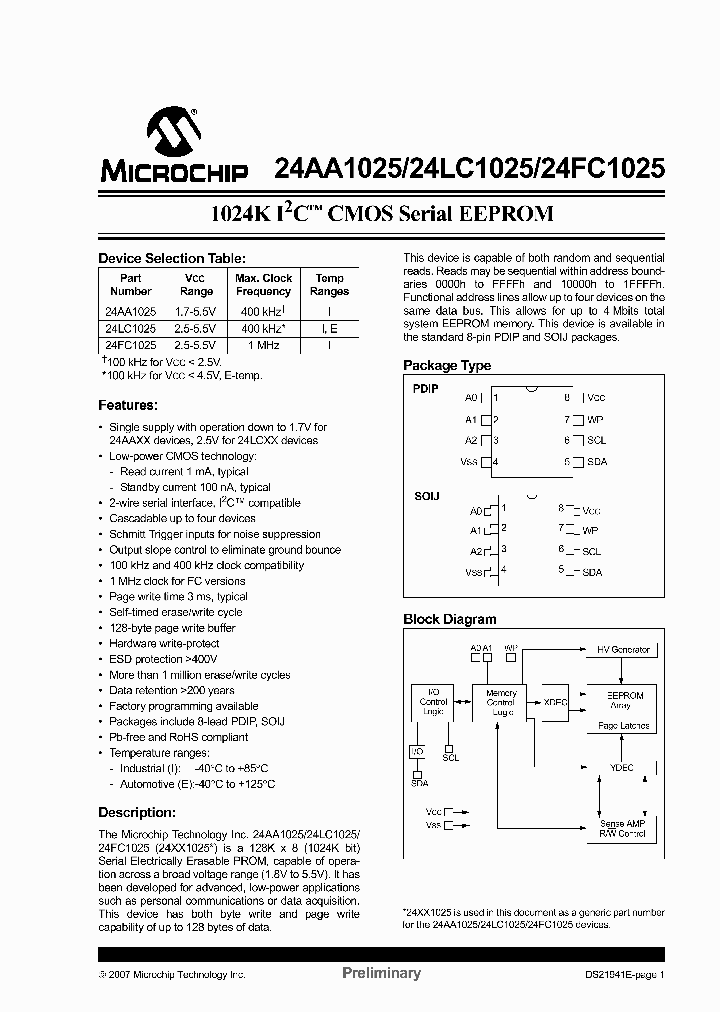 24AA1025-IP_588129.PDF Datasheet
