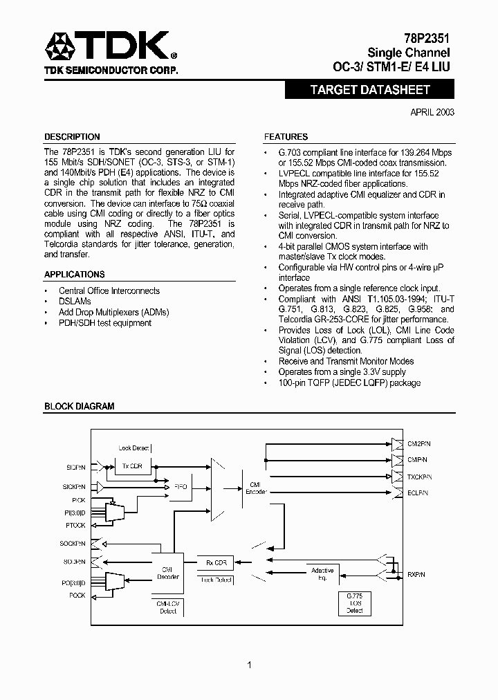 78P2351_595189.PDF Datasheet