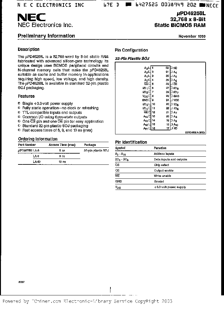 UPD46258LLA-9_598584.PDF Datasheet