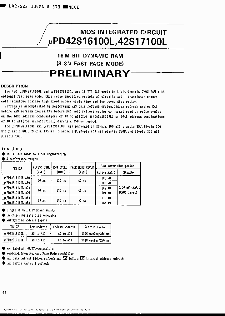 UPD42S16100LLA-A80_598592.PDF Datasheet