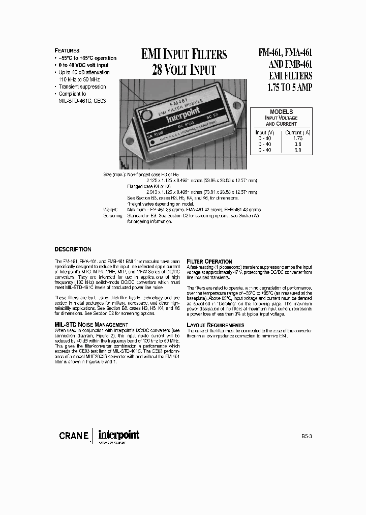 FM-461FES_601474.PDF Datasheet
