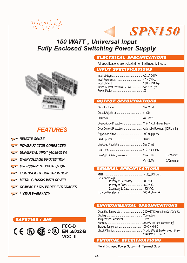 SPN150-05S_601594.PDF Datasheet