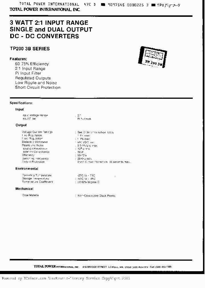 3B250-05S12_601598.PDF Datasheet
