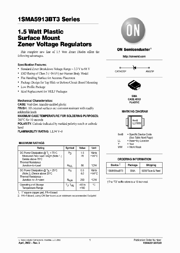 1SMA5913BT3-D_718104.PDF Datasheet