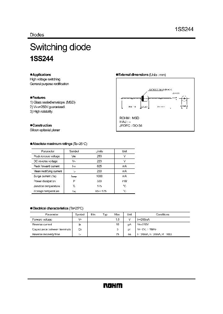1SS244_718664.PDF Datasheet