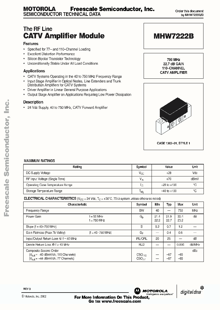 MHW7222B_727018.PDF Datasheet
