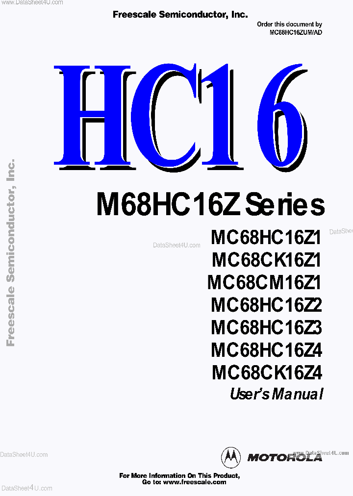 MC68CK16Z1_558993.PDF Datasheet