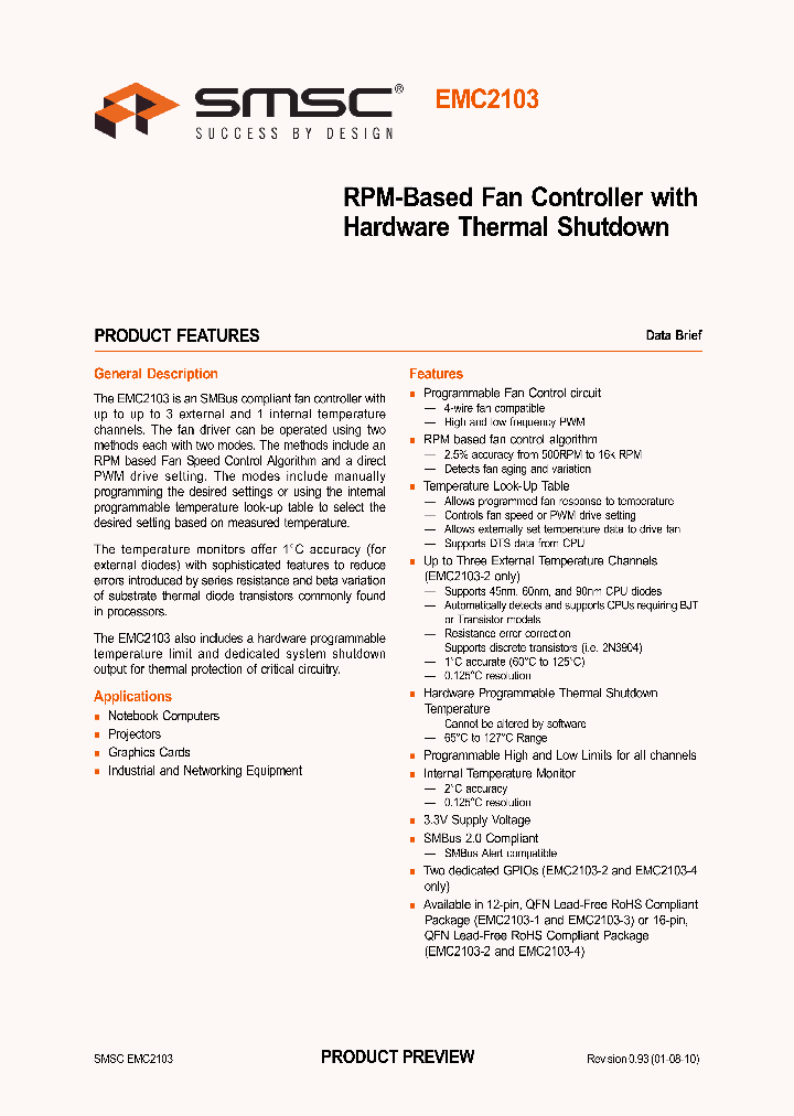EMC2103-1-KP-TR_609001.PDF Datasheet