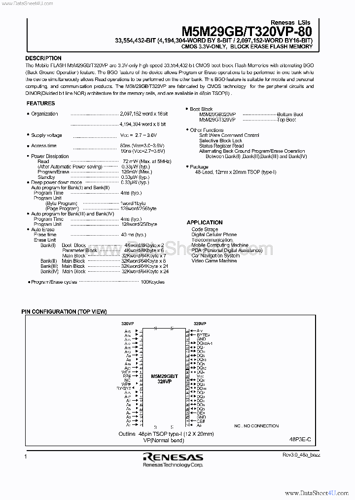 M5M29GB320VP-80_564264.PDF Datasheet