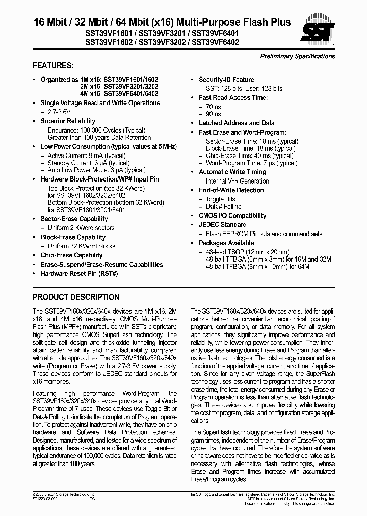 SST39VF3201-90-4I-EK_614016.PDF Datasheet