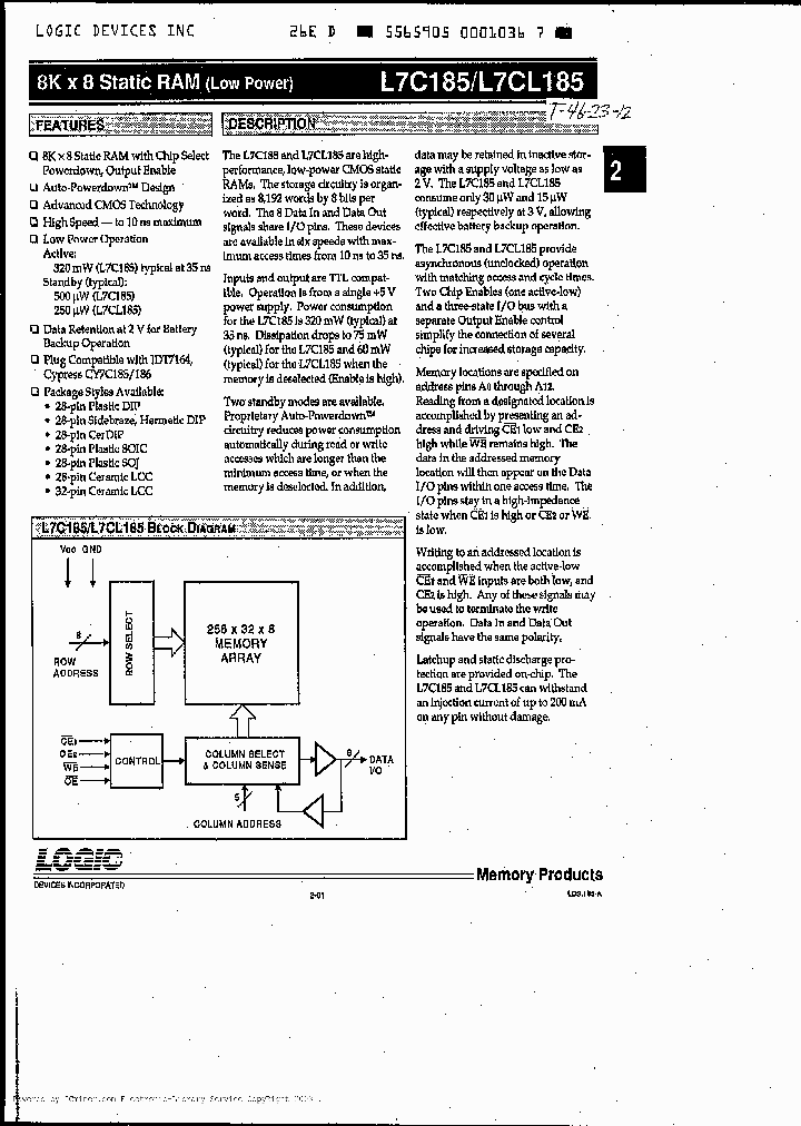 L7C185VC12_618891.PDF Datasheet