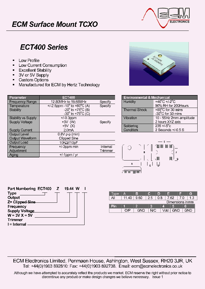 ECT400Z1944WI_619013.PDF Datasheet