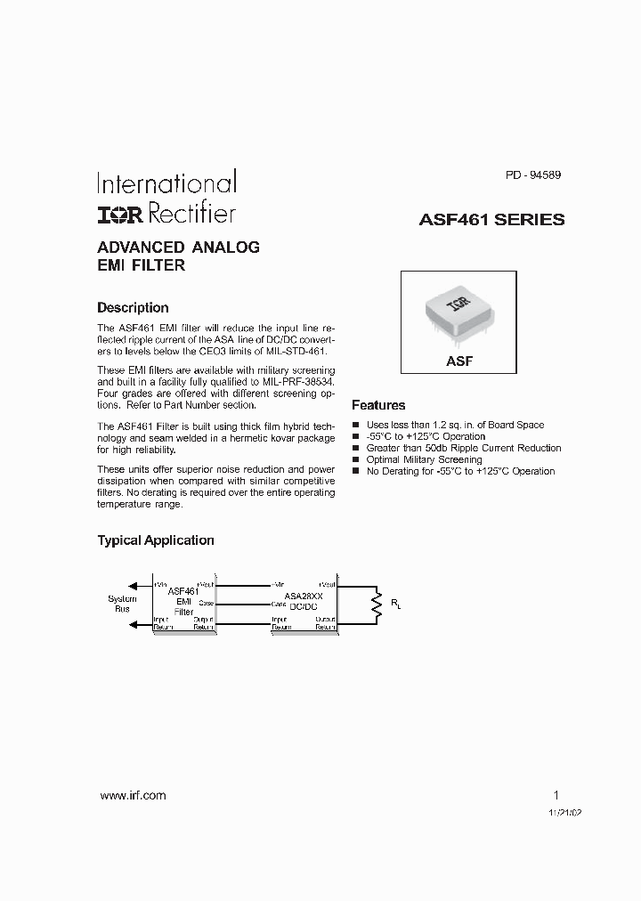 ASF461CH_621620.PDF Datasheet
