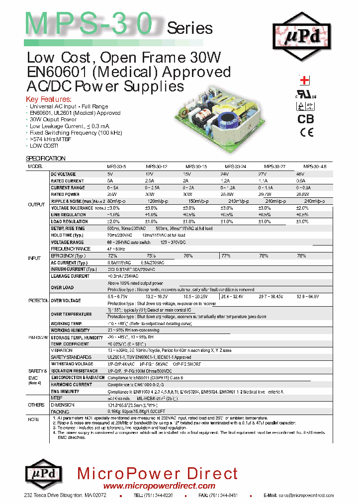 MPS-30-27_951161.PDF Datasheet