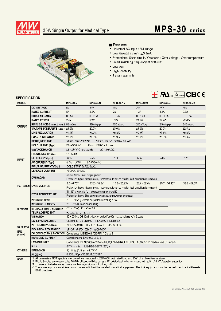 MPS-30-48_951227.PDF Datasheet