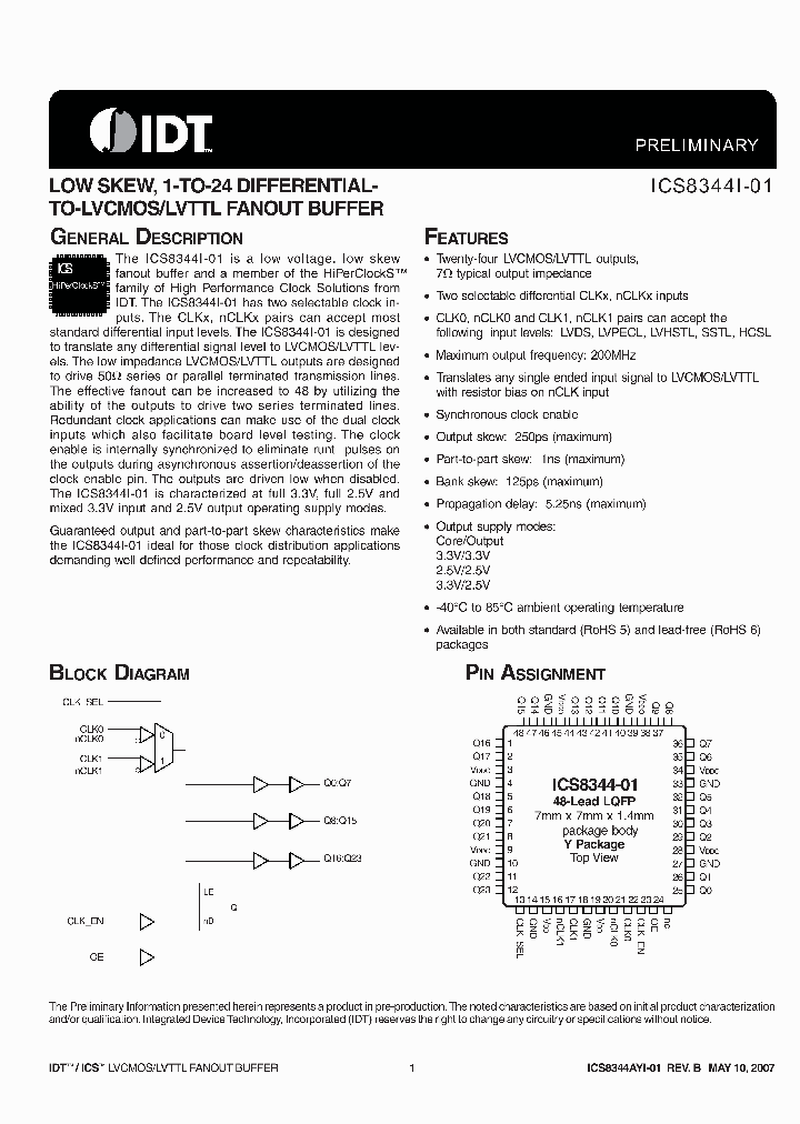 ICS8344AYI-01LFT_624016.PDF Datasheet