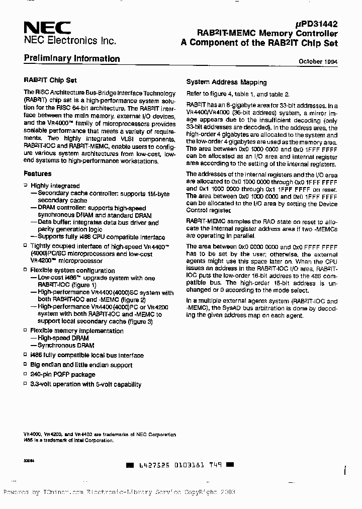 UPD31442_621827.PDF Datasheet
