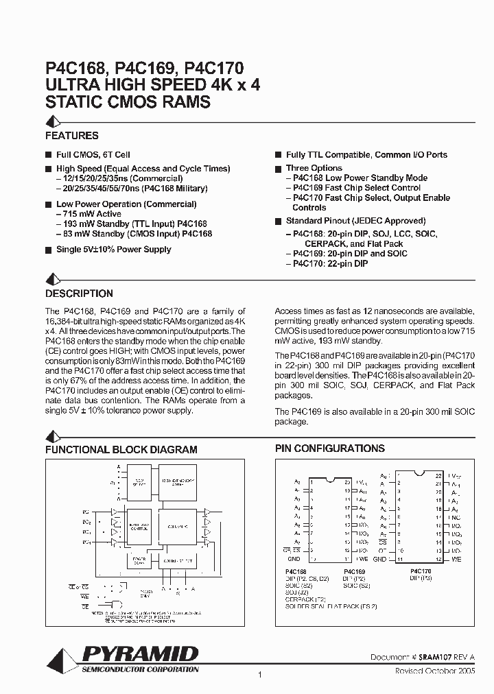 P4C170-25CM_627681.PDF Datasheet