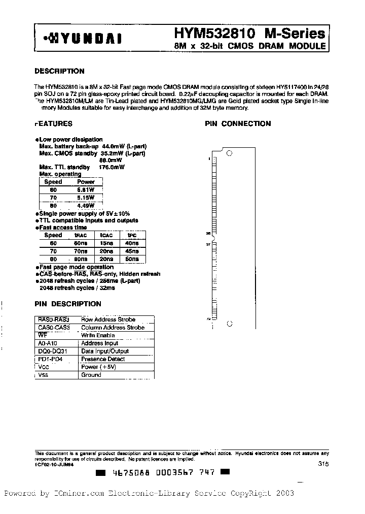 HYM532810LM-60_628241.PDF Datasheet