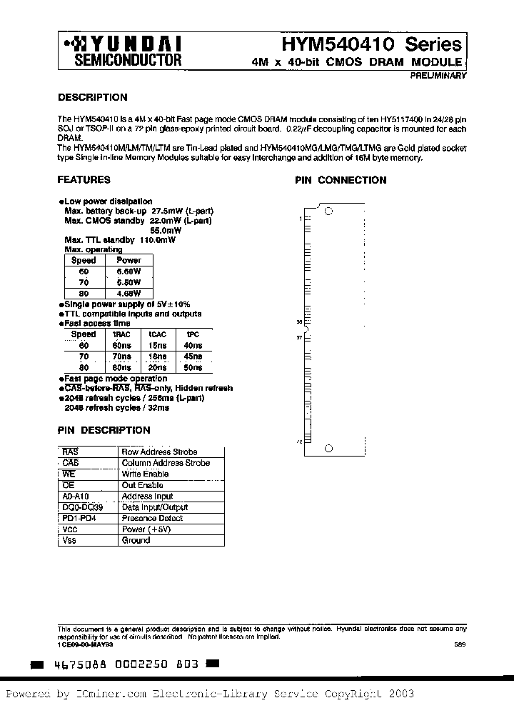 HYM540410LM-70_628327.PDF Datasheet
