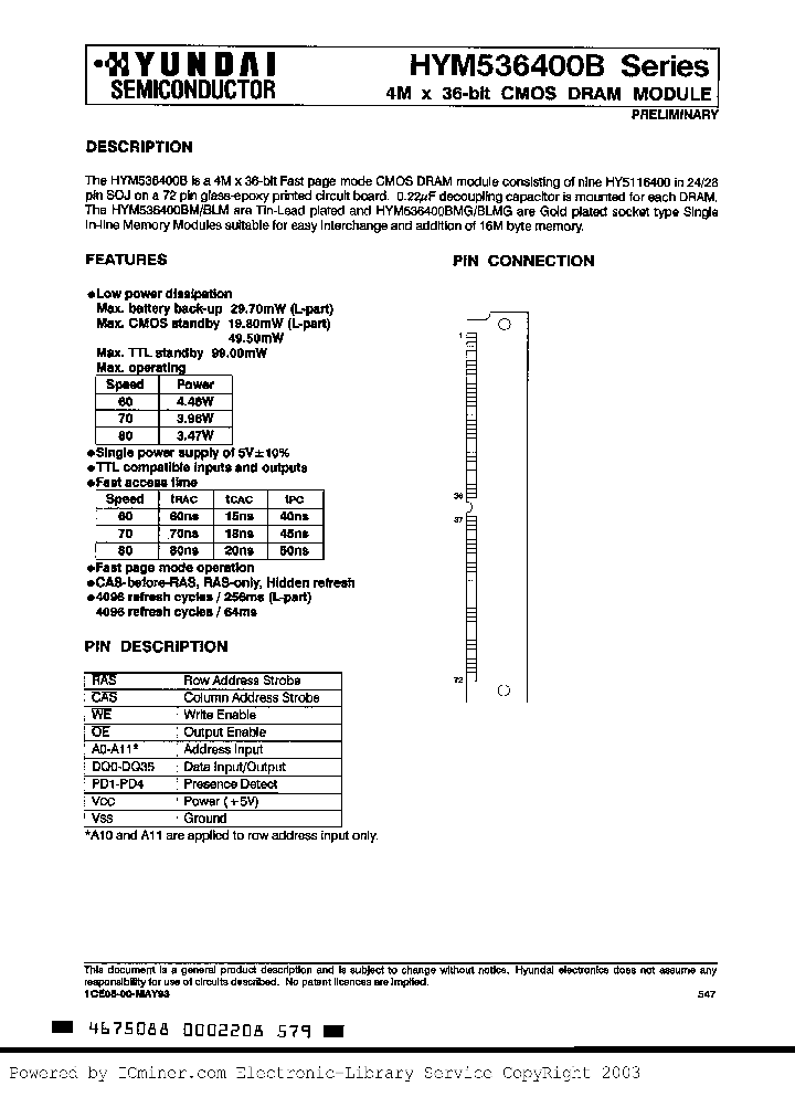 HYM536400BLM-80_628459.PDF Datasheet