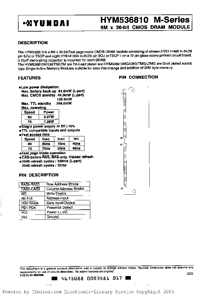HYM536810LM-70_628323.PDF Datasheet