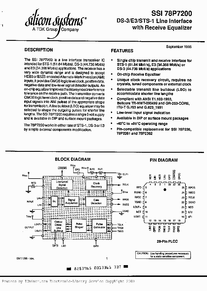 SSI78P7200-IH_628689.PDF Datasheet